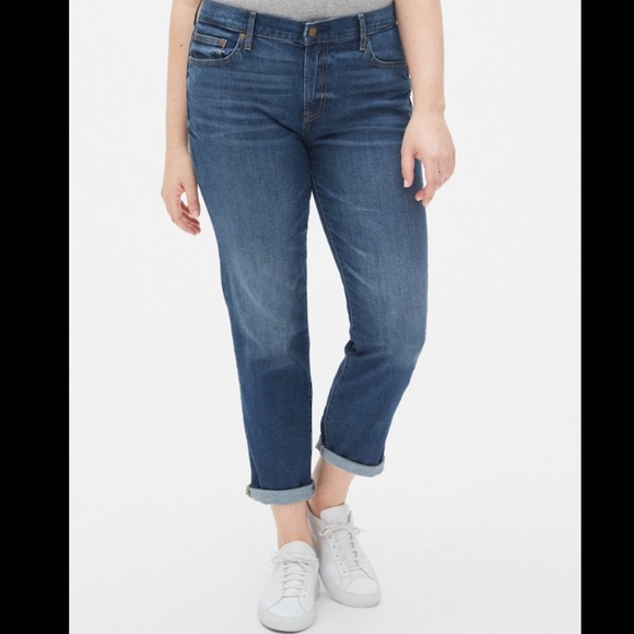 LIKE NEW Gap Girlfriend Jeans - midrise, 29r - Picture 5 of 6